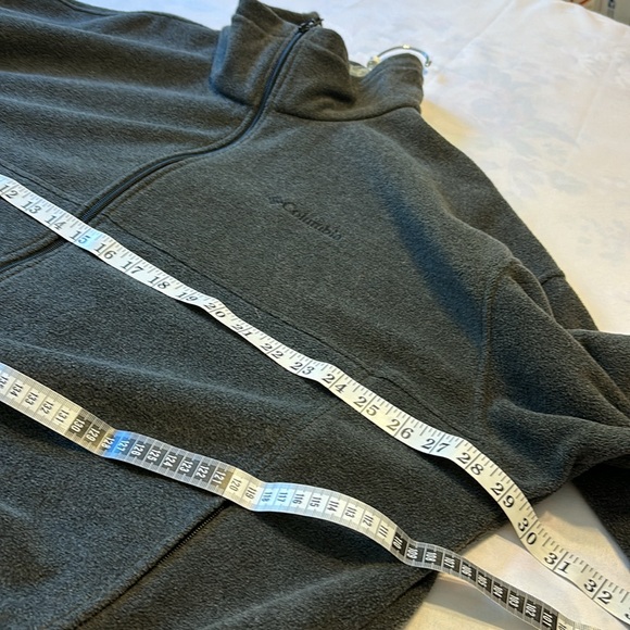 Columbia Gray Full Zip Fleece Jacket Size XXL - Picture 11 of 14